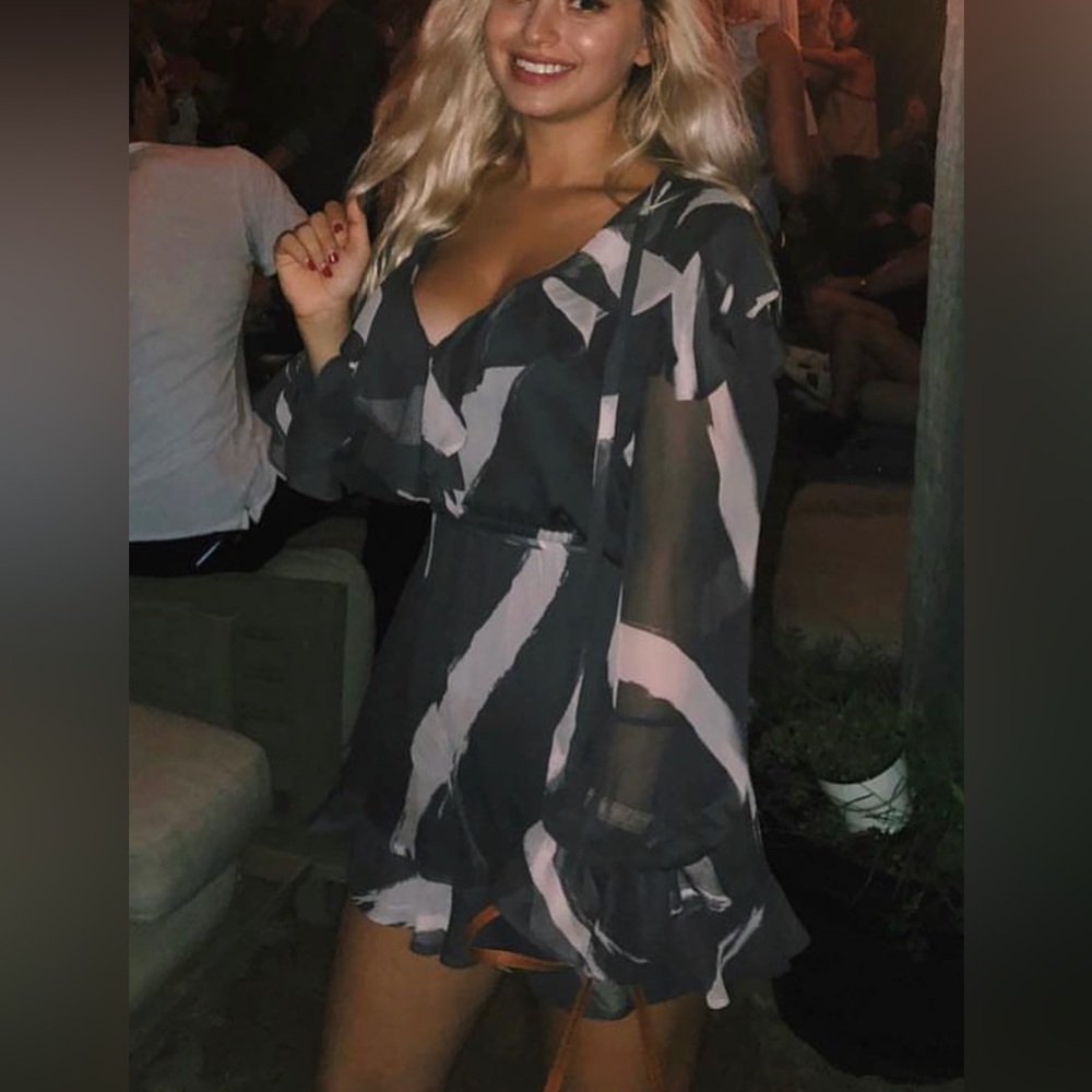 Zimmerman ruffle romper